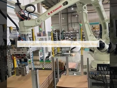 Przemysł Robotika OEM Kawasaki Palletizer Robot CP300L Podłoga
