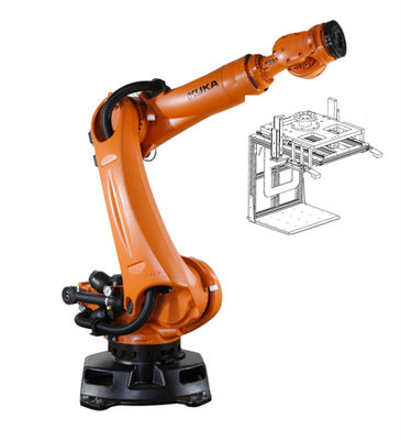 KR 210 R2700 Prime Kuka Robot Arm Inteligentna pozycja montażu podłogowego